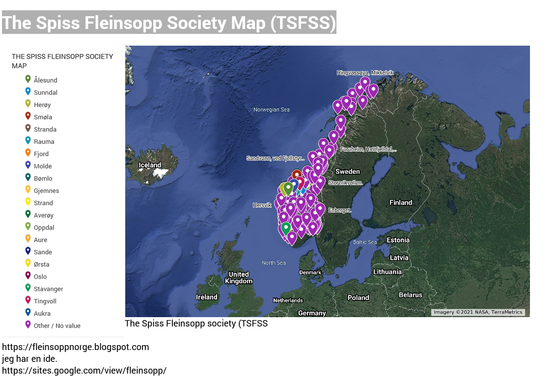 The spissfleinsopp society (TSFSS) Fleinsoppnorge 